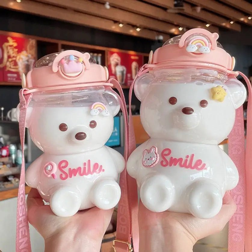 Smile Bear Design Bottles for Fun and Functional Cosparty Moments - Cosparty