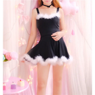 Snow Princess Faux-Fur Trimmed Winter Wonderland Dress - Dress