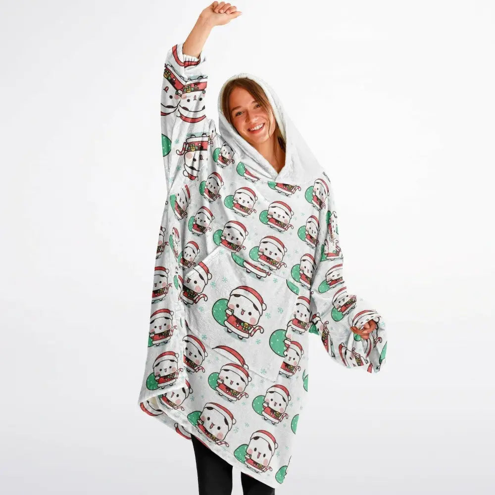 Snug Blanket Hoodie for Ultimate Comfort and Warmth - Adult - Snug Hoodie Economy - AOP