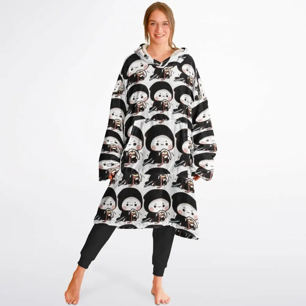 Snug Hoodie Economy Halloween Blanket Hoodie for Cozy Comfort - Adult - Snug Hoodie Economy - AOP