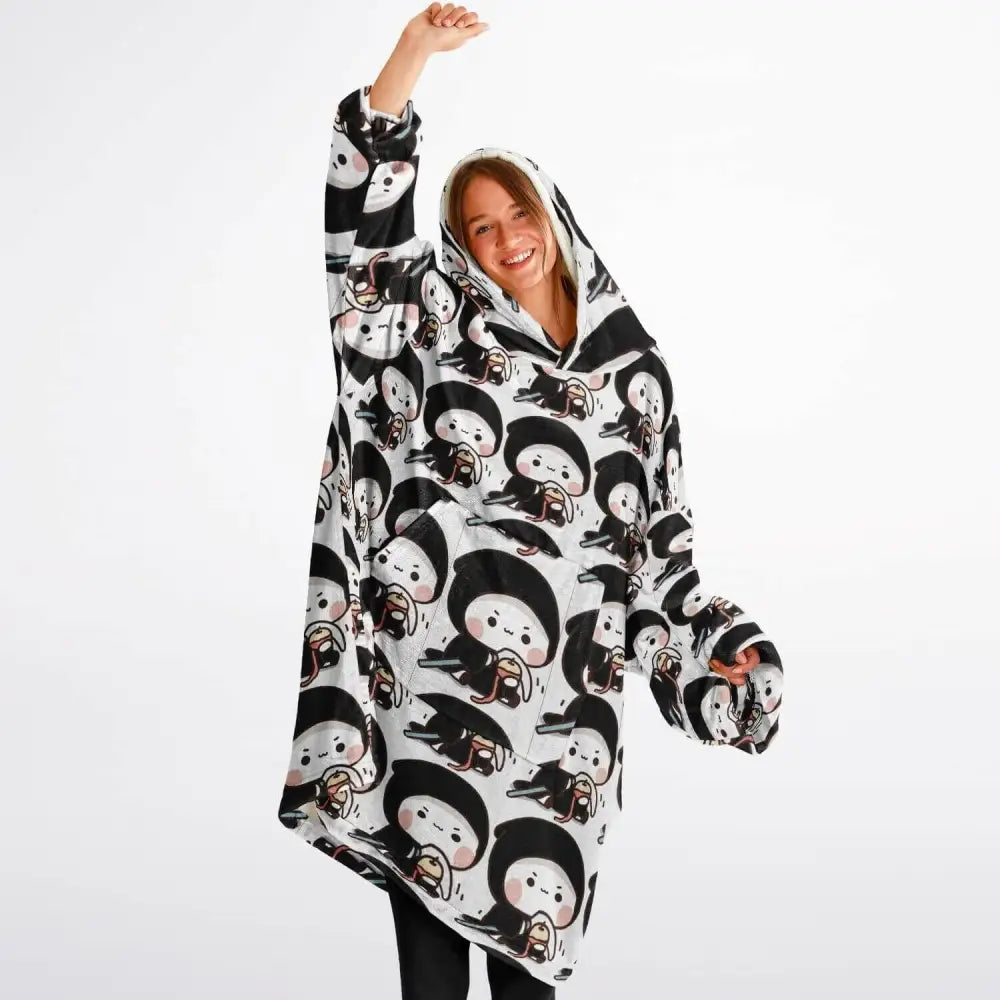 Snug Hoodie Economy Halloween Blanket Hoodie for Cozy Comfort - Adult - Snug Hoodie Economy - AOP