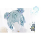 Soft Blue Bob Wig for a Pastel Kawaii Wardrobe Update - wig