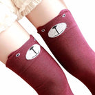 Soft Cotton Animal Thigh Highs for Littles Size XS - XL - Cosparty