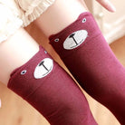 Soft Cotton Animal Thigh Highs for Littles Size XS-XL - stockings