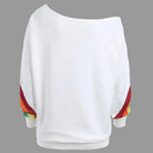 Soft Crewneck Rainbow Sweater for Everyday Pride - sweater