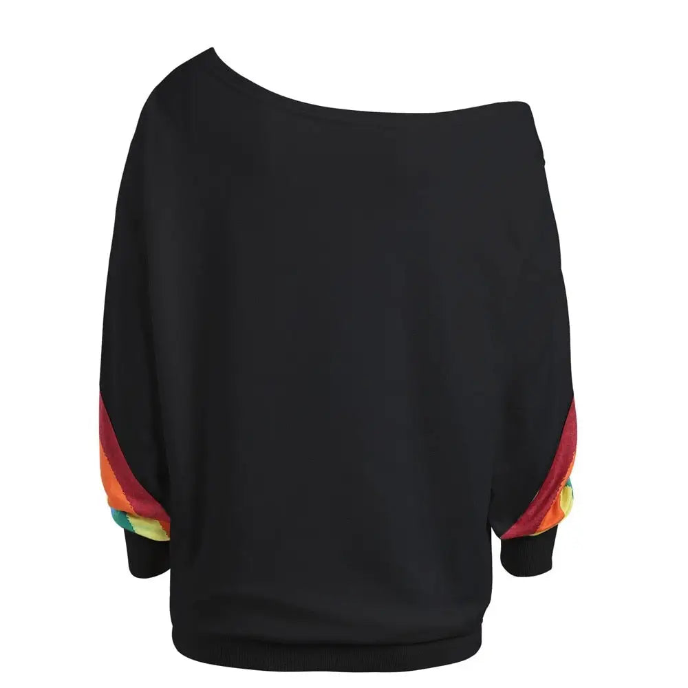 Soft Crewneck Rainbow Sweater for Everyday Pride - sweater