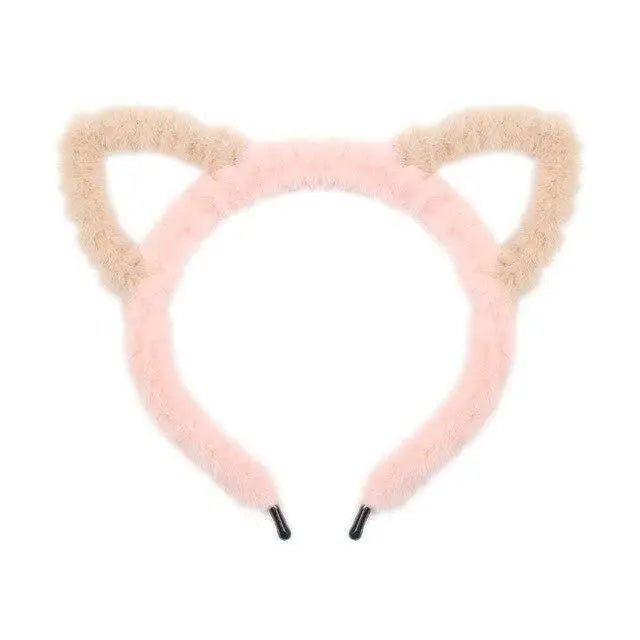 Soft Plush Animal Headbands for Kawaii Aesthetics - Cosparty