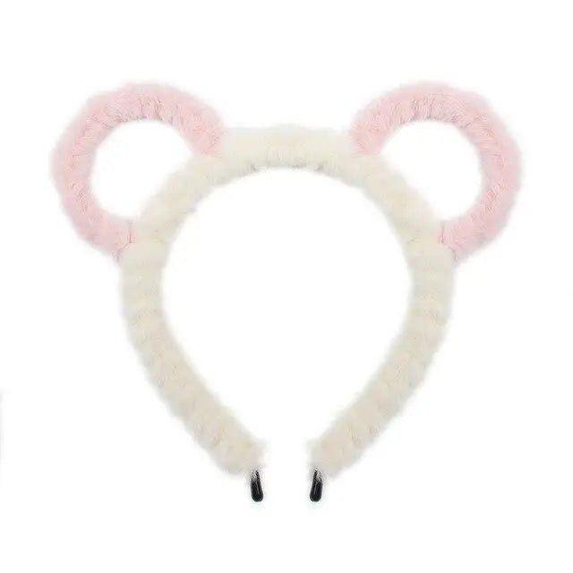 Soft Plush Animal Headbands for Kawaii Aesthetics - Cosparty