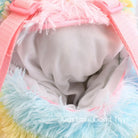 Soft Rainbow Alpacasso Inspired Backpack with Adjustable Straps - backpack