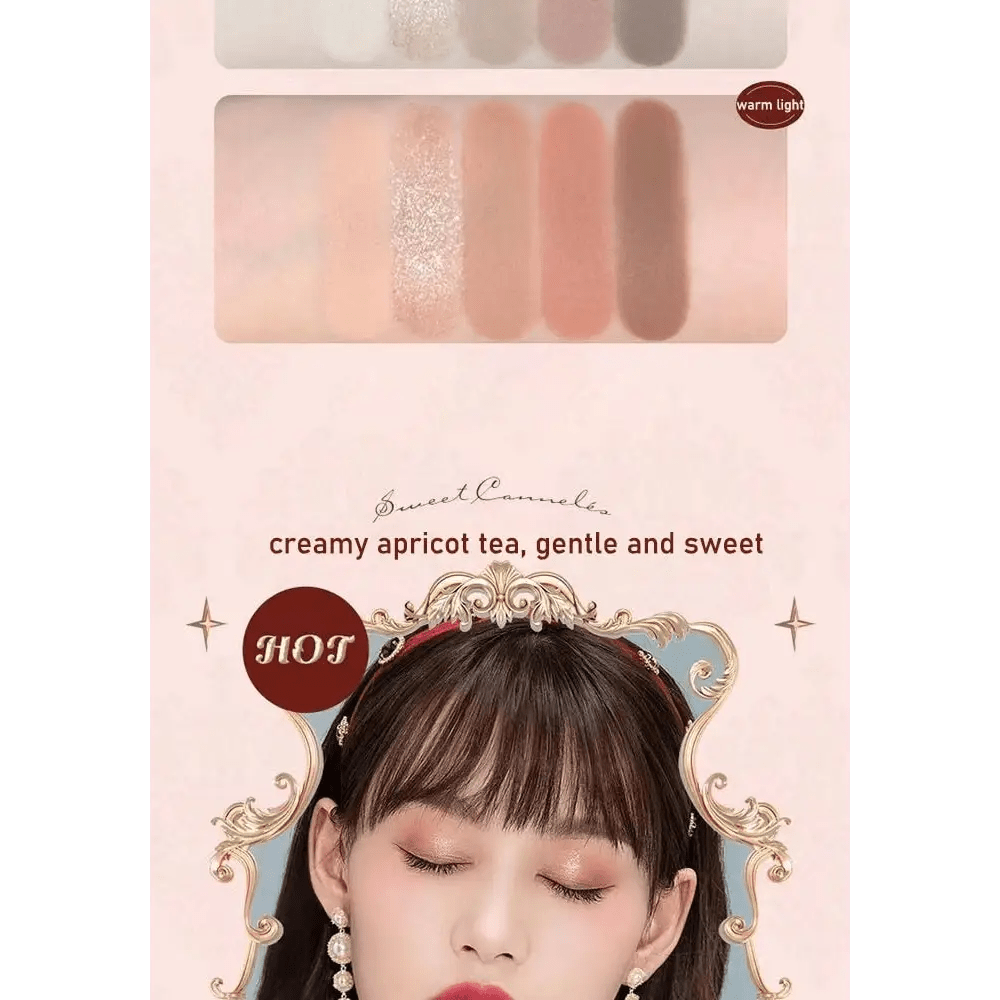 Sparkling Strawberry Eyeshadow Compact Palette - Cosparty