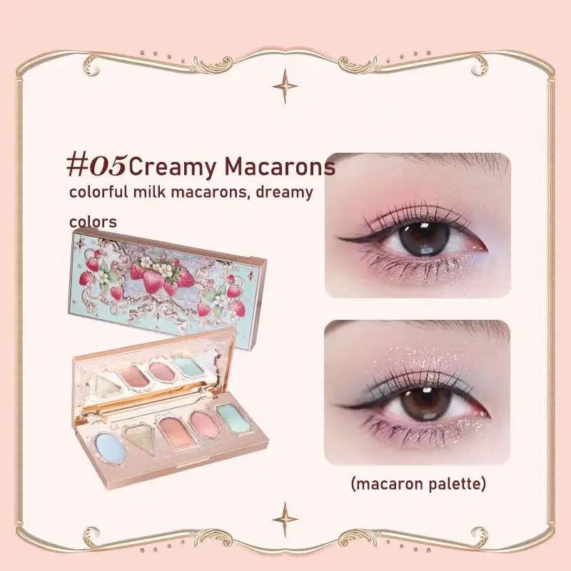 Sparkling Strawberry Eyeshadow Compact Palette - Cosparty