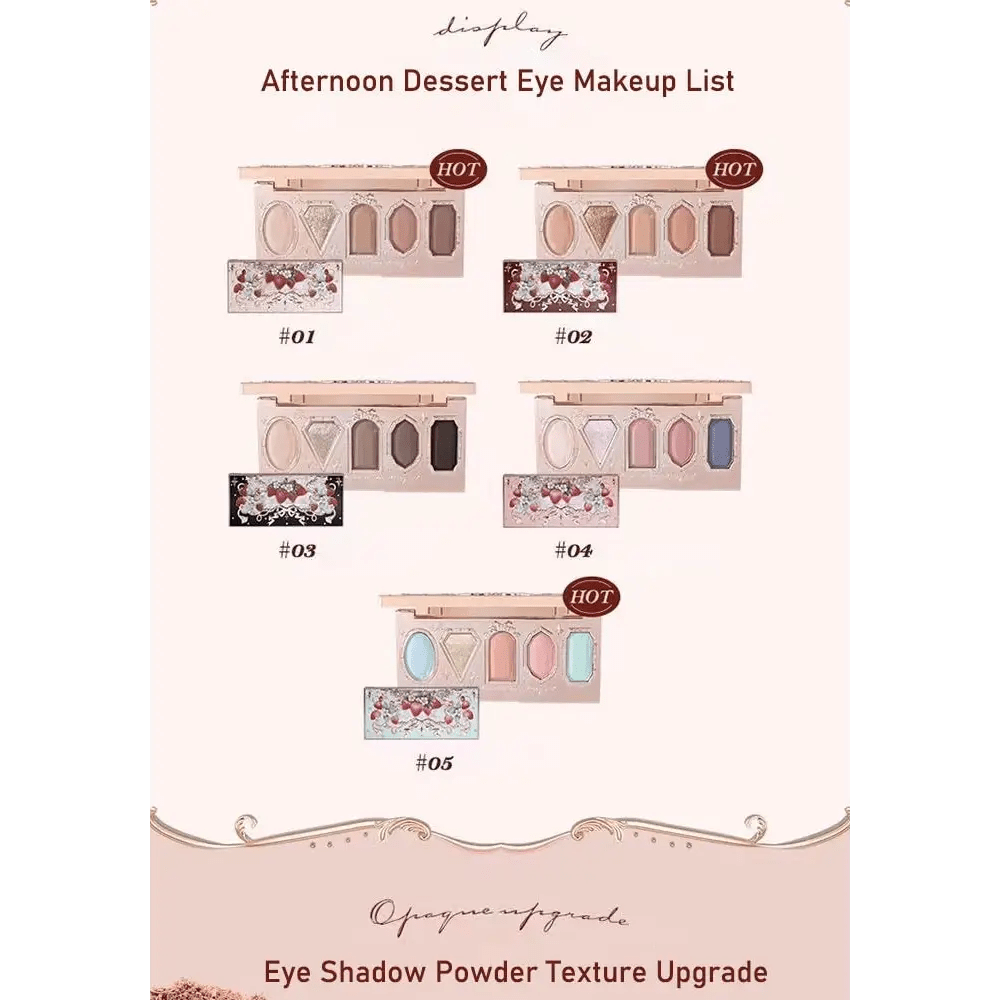 Sparkling Strawberry Eyeshadow Compact Palette - Cosparty