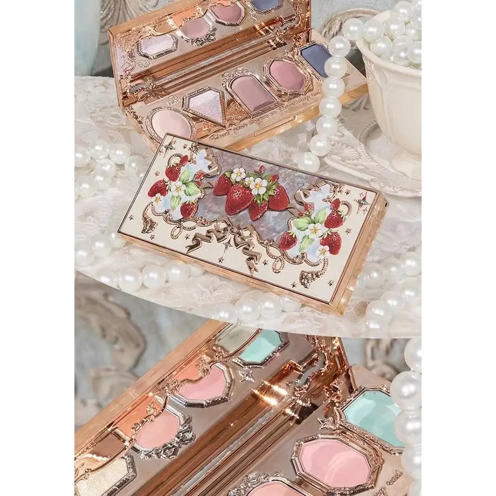 Sparkling Strawberry Eyeshadow Compact Palette - eyeshadow