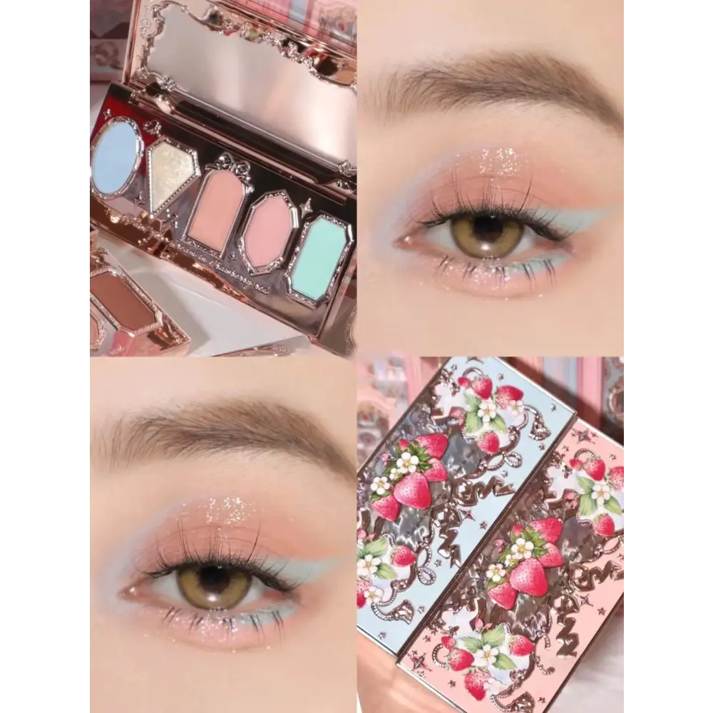 Sparkling Strawberry Eyeshadow Compact Palette - eyeshadow