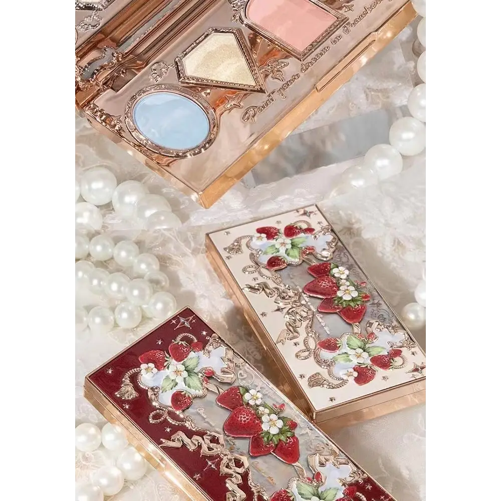 Sparkling Strawberry Eyeshadow Compact Palette - eyeshadow