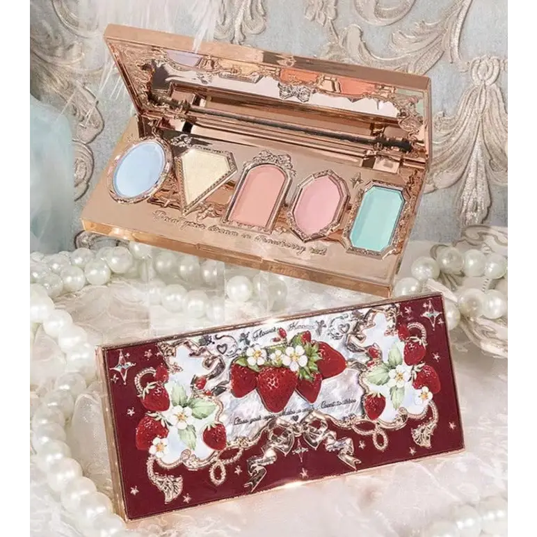 Sparkling Strawberry Eyeshadow Compact Palette - eyeshadow