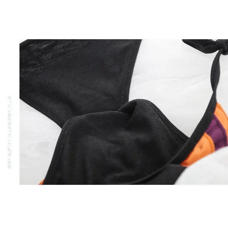 Spooky Bat Wing Lingerie Set for Halloween Enthusiasts - Cosparty