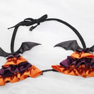 Spooky Bat Wing Lingerie Set for Halloween Enthusiasts - Cosparty