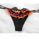 Spooky Bat Wing Lingerie Set for Halloween Enthusiasts - Cosparty