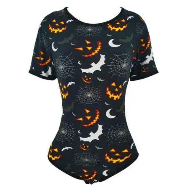 Spooky Cute Black Adult Onesie Available Org Instock with Size Chart - onesie