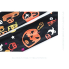 Spooky Halloween Pumpkin Print Lolita Thigh High Stockings - socks