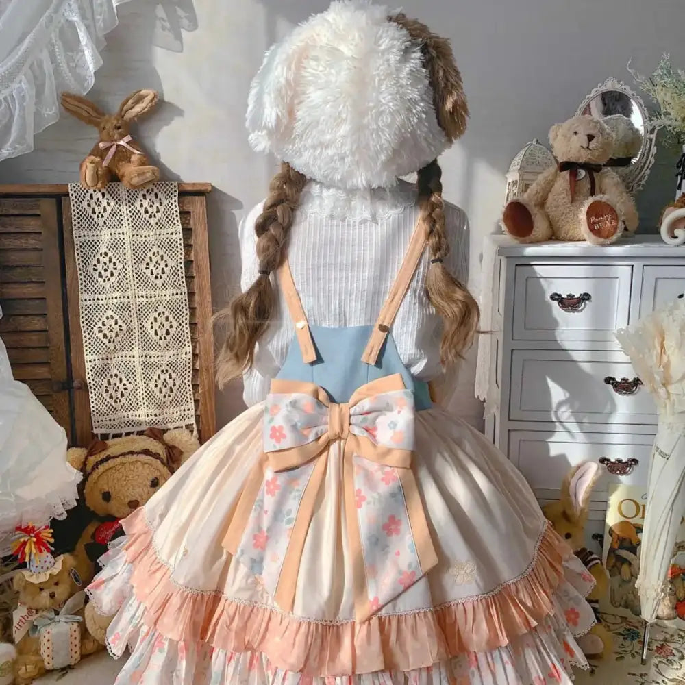 Spring Ducky Themed Lolita Dress for Kawaii Princesses - dress