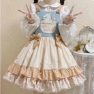 Spring Ducky Themed Lolita Dress for Kawaii Princesses - dress