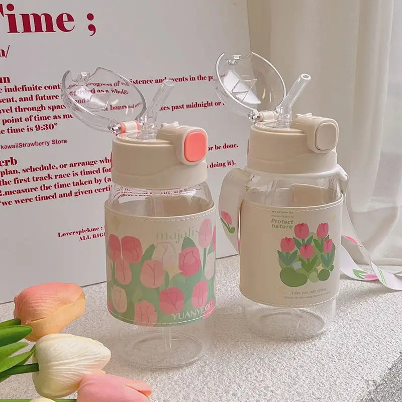 Spring Tulip Water Bottles for Your Hydrating Adventures