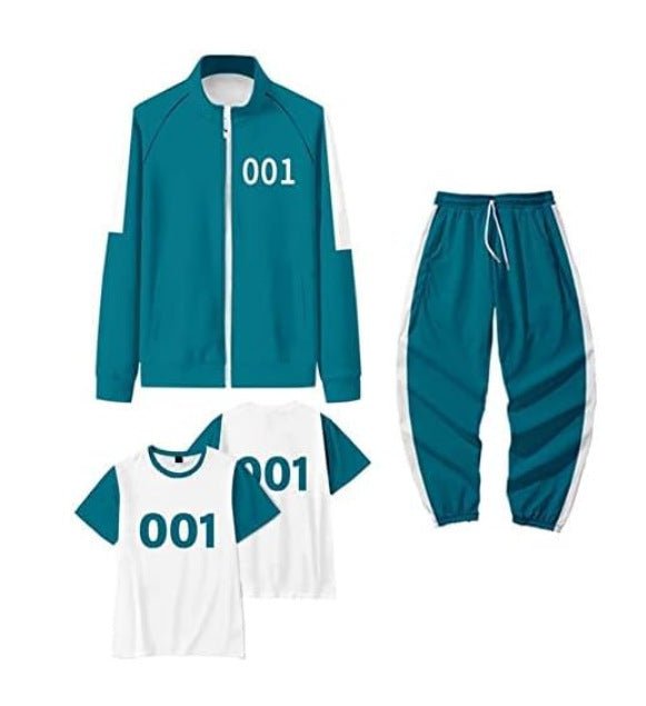 Squid Game Players Track Suits Cosplay Costumes - Cosparty