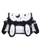 Star Bunny Vegan Leather Lolita Purse with Cute Rabbit Ears - Cosparty