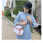 Star Bunny Vegan Leather Lolita Purse with Cute Rabbit Ears - Cosparty