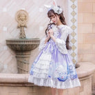 Starry Bunny Kingdom Lolita Dress for Magical Twilight Fairytales - Cosparty