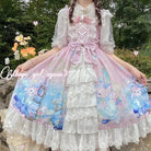Starry Bunny Kingdom Lolita Dress for Magical Twilight Fairytales - Cosparty