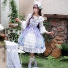 Starry Bunny Kingdom Lolita Dress for Magical Twilight Fairytales - dress