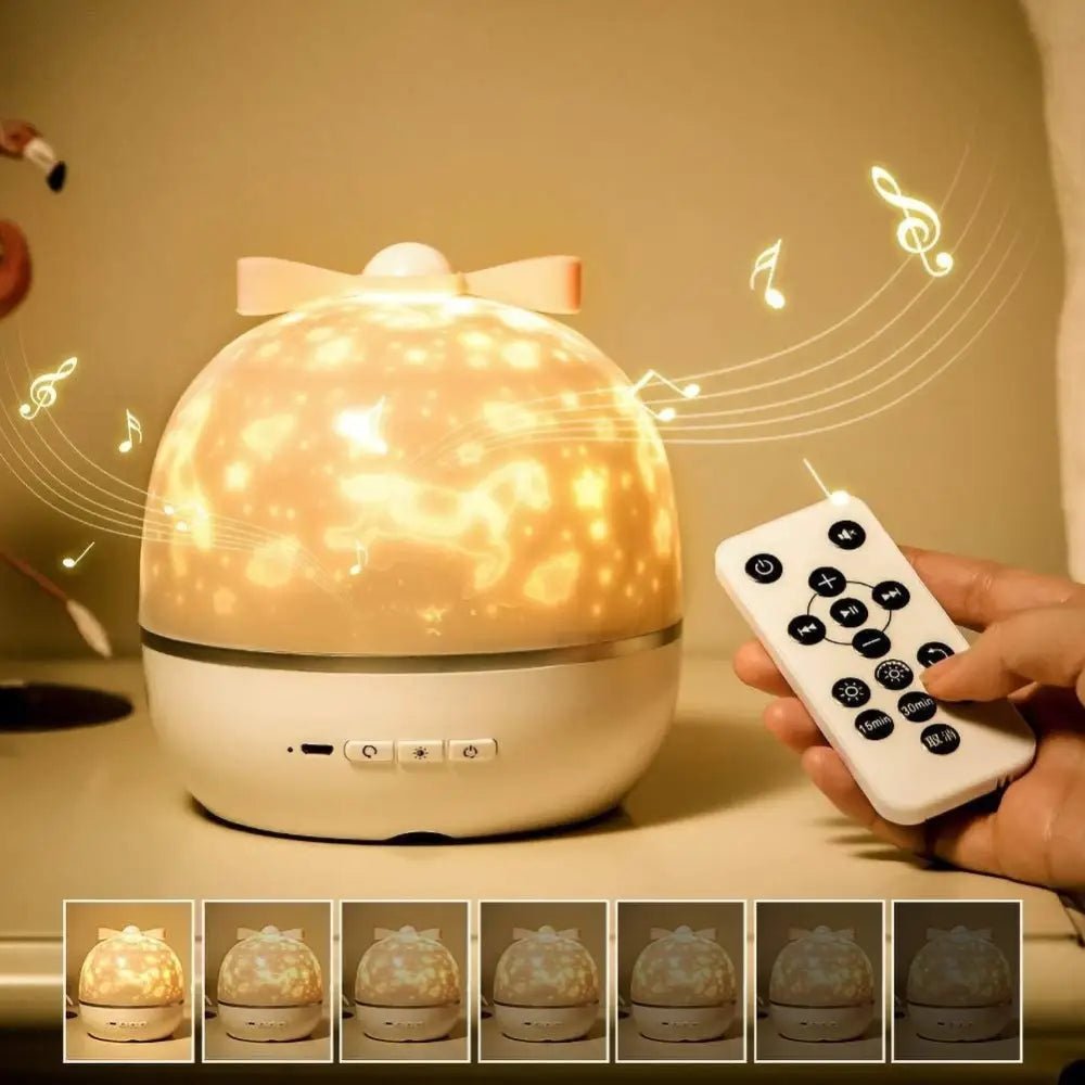 Starry Projector with Bluetooth Speaker and Remote Control Function - Cosparty