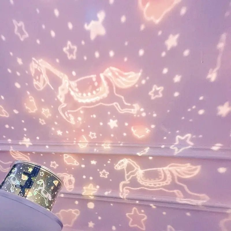 Starry Projector with Bluetooth Speaker and Remote Control Function - Cosparty
