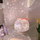 Starry Projector with Bluetooth Speaker and Remote Control Function - decorations