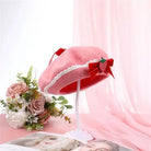 Strawbaby Beret in Strawberry Sweetness for Kawaii Style Enthusiasts - hat