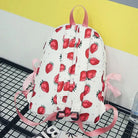 Strawberry Aesthetic Backpack for Harajuku and J - Fashion Lovers - Cosparty