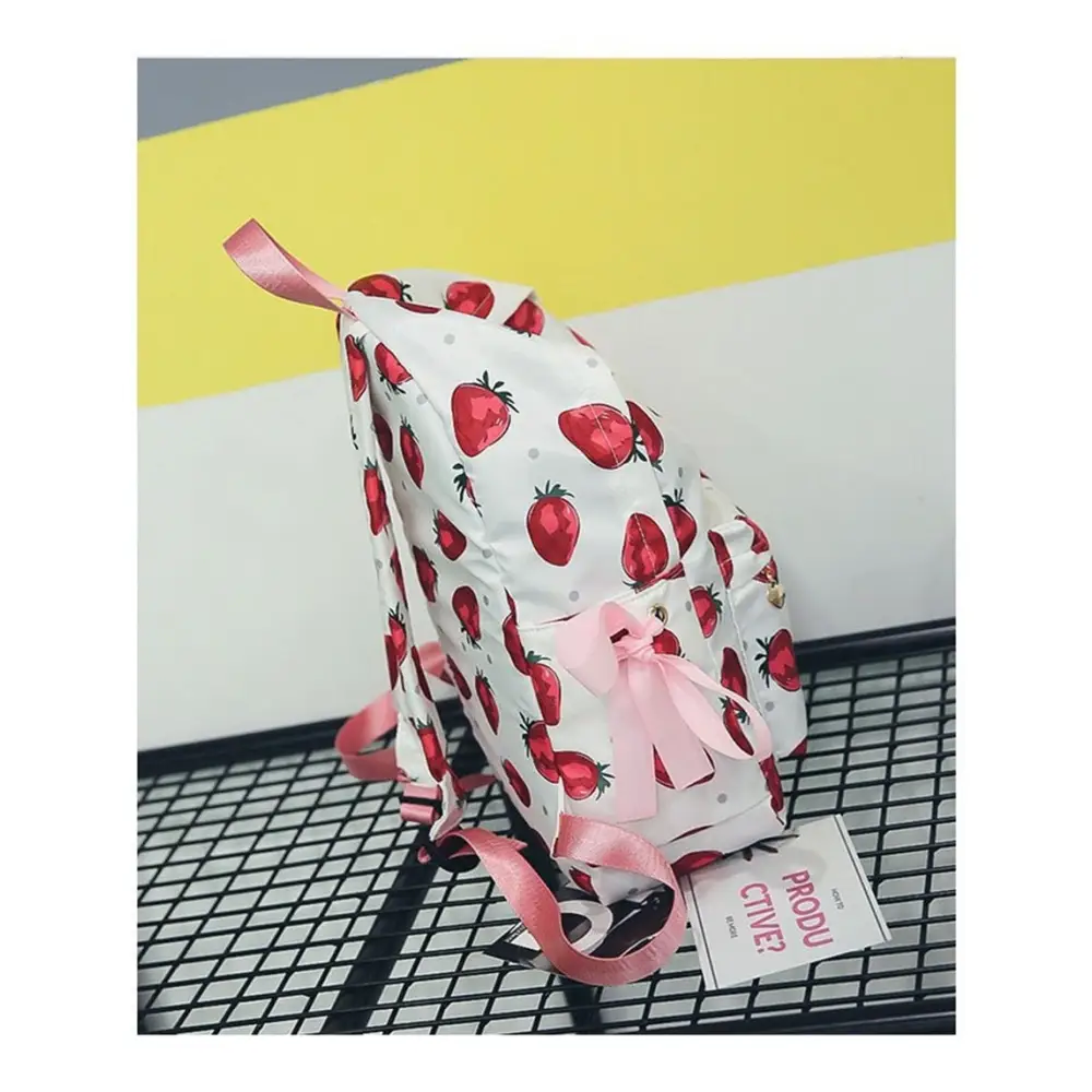 Strawberry Aesthetic Backpack for Harajuku and J-Fashion Lovers - Backpack