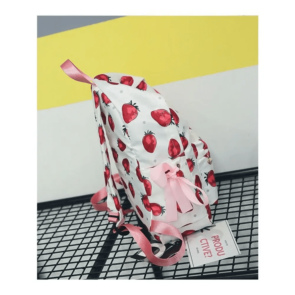 Strawberry Aesthetic Backpack for Harajuku and J - Fashion Lovers - Cosparty