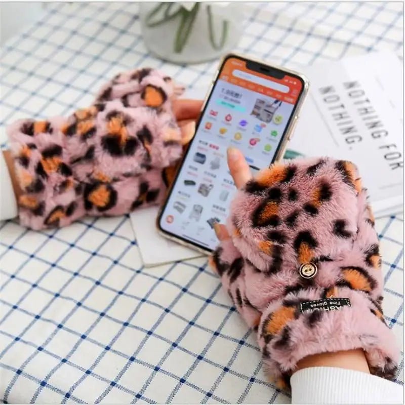 Strawberry Bunny Plush Mittens in New Condition Org In Stock - Cosparty