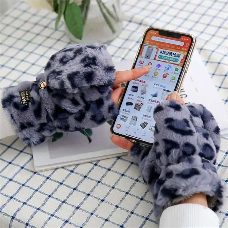 Strawberry Bunny Plush Mittens in New Condition Org In Stock - Cosparty