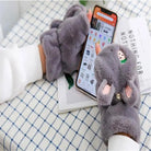 Strawberry Bunny Plush Mittens in New Condition Org In Stock - Cosparty