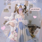 Strawberry Cow Print Lolita Dress for Pastel Princesses - dress