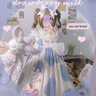 Strawberry Cow Print Lolita Dress for Pastel Princesses - dress