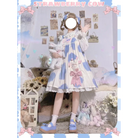 Strawberry Cow Print Lolita Dress for Pastel Princesses - dress