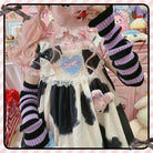 Strawberry Cow Print Lolita Dress for Pastel Princesses - Cosparty