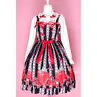 Strawberry Field Dress with Matching Bow Headband - Dress