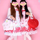 Strawberry Field Dress with Matching Bow Headband - Cosparty